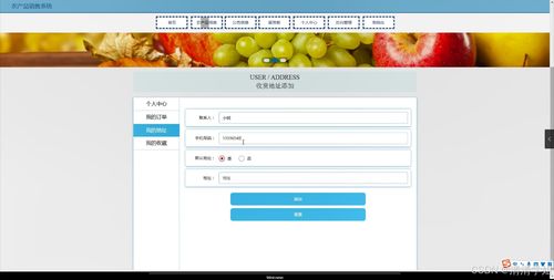 农产品销售系统 设计、实现与计算机系统服务集成